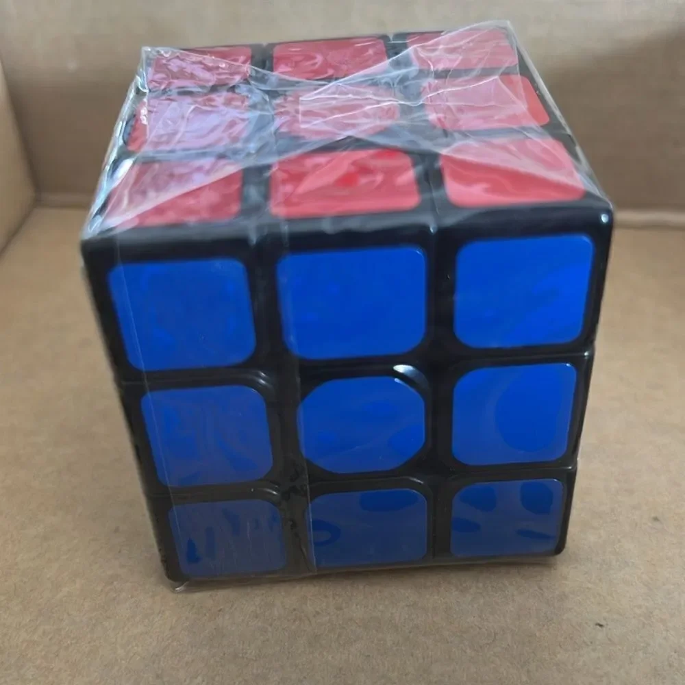 Pack of 12 large Magic Cubes, Twist Puzzle, Puzzle Toys, 3x3 Magic Cube